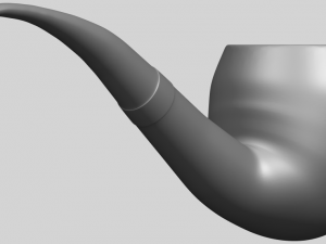 tobacco pipe 3Dプリントモデル