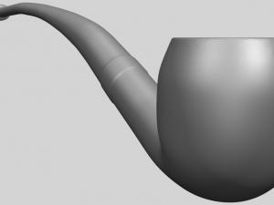 tobacco pipe 3Dプリントモデル
