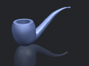 tobacco pipe 3Dプリントモデル