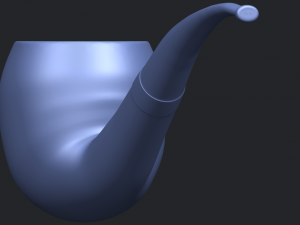 tobacco pipe 3Dプリントモデル