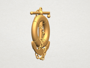 anchor 3Dプリントモデル