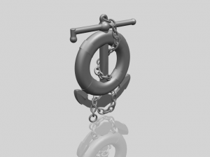 anchor 3Dプリントモデル
