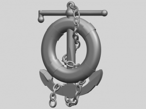 anchor 3Dプリントモデル