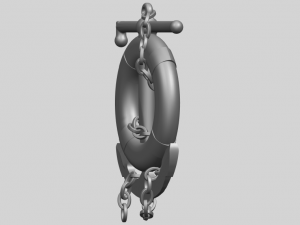 anchor 3Dプリントモデル