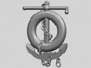 anchor 3Dプリントモデル