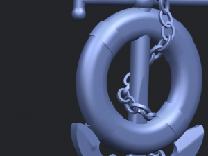 anchor 3Dプリントモデル