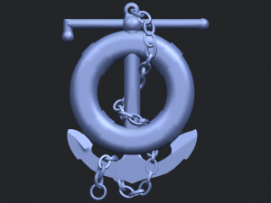 anchor 3Dプリントモデル