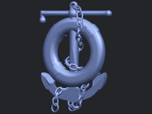 anchor 3Dプリントモデル