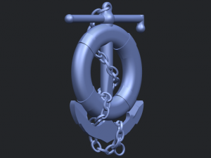 anchor 3Dプリントモデル