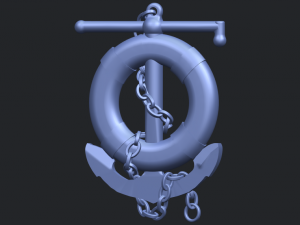 anchor 3Dプリントモデル