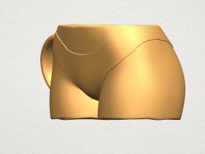 bikini cup 3D-Druckmodell