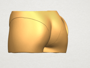 bikini cup 3D-Druckmodell