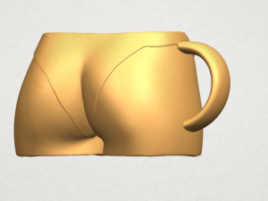 bikini cup 3D-Druckmodell