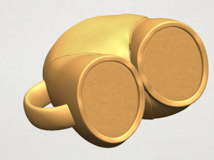 bikini cup 3D-Druckmodell