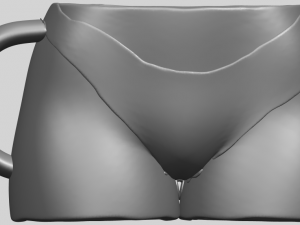 bikini cup 3D-Druckmodell