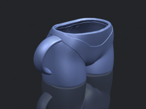 bikini cup 3D-Druckmodell