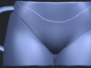 bikini cup 3D-Druckmodell