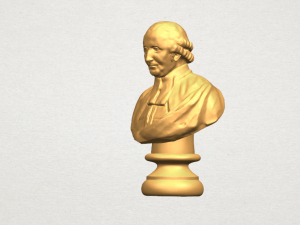 sculpture of a head of man 02 Modelo de impresión 3D