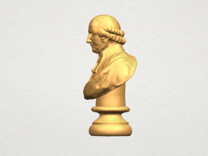 sculpture of a head of man 02 Modelo de impresión 3D