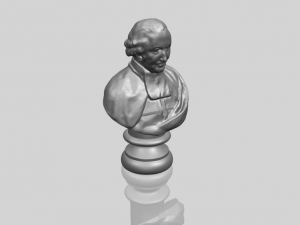 sculpture of a head of man 02 Modelo de impresión 3D