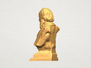 sculpture of a head of man 03 3D-Druckmodell