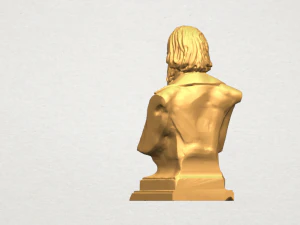 sculpture of a head of man 03 3D Print Model