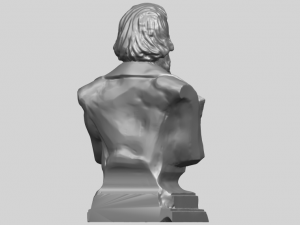 sculpture of a head of man 03 3D-Druckmodell