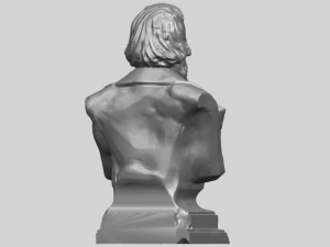 sculpture of a head of man 03 3D Print Model
