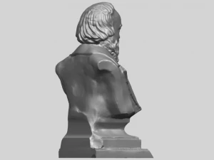 sculpture of a head of man 03 3D Print Model