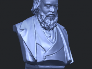 sculpture of a head of man 03 3D-Druckmodell