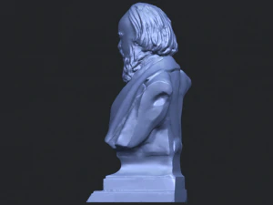 sculpture of a head of man 03 3D Print Model