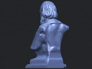 sculpture of a head of man 03 3D Print Model