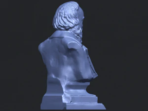 sculpture of a head of man 03 3D Print Model