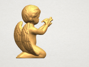 angel baby 05 3D Принт Модель