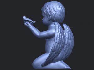 angel baby 05 3D Принт Модель