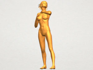 naked girl c01 3D Print Model