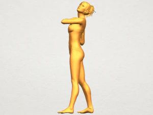 naked girl c01 3D Print Model