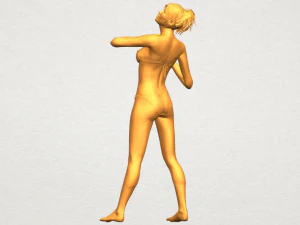 naked girl c01 3D Print Model