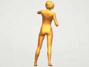 naked girl c01 3D Принт Модель