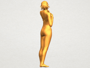 naked girl c01 3D Принт Модель