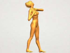 naked girl c01 3D Print Model