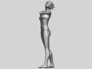 naked girl c01 3D Print Model