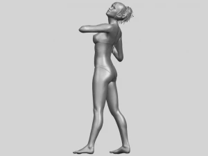 naked girl c01 3D Print Model