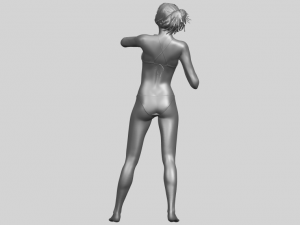naked girl c01 3D Принт Модель