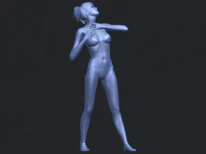 naked girl c01 3D Print Model