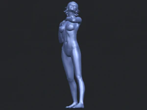 naked girl c01 3D Print Model