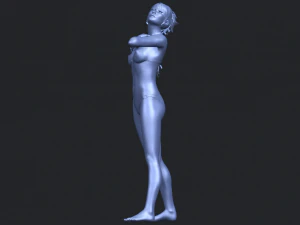 naked girl c01 3D Print Model