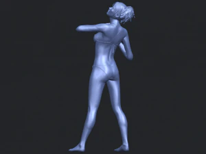 naked girl c01 3D Print Model