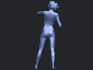 naked girl c01 3D Print Model