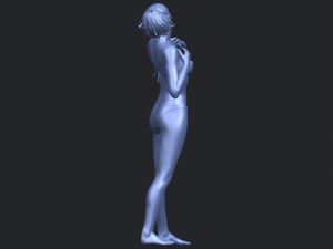naked girl c01 3D Принт Модель